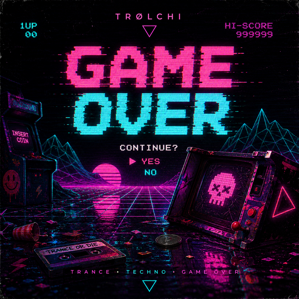 TRØLCHI — Game Over single artwork
