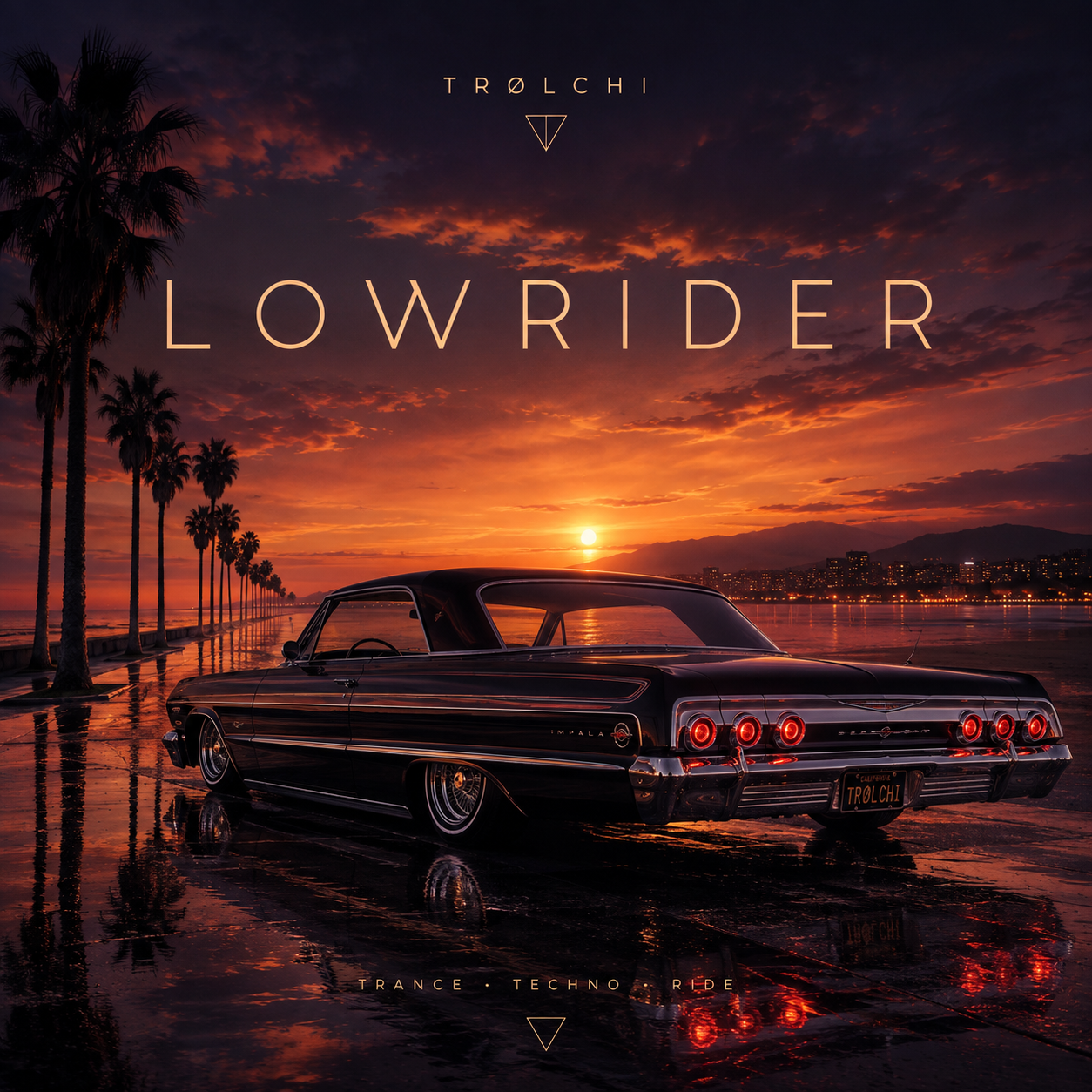 TRØLCHI — Lowrider single artwork