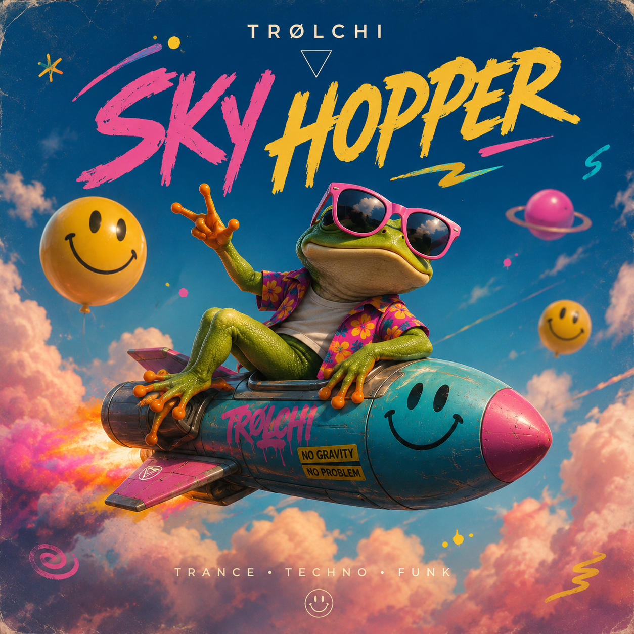 TRØLCHI — Sky Hopper single artwork