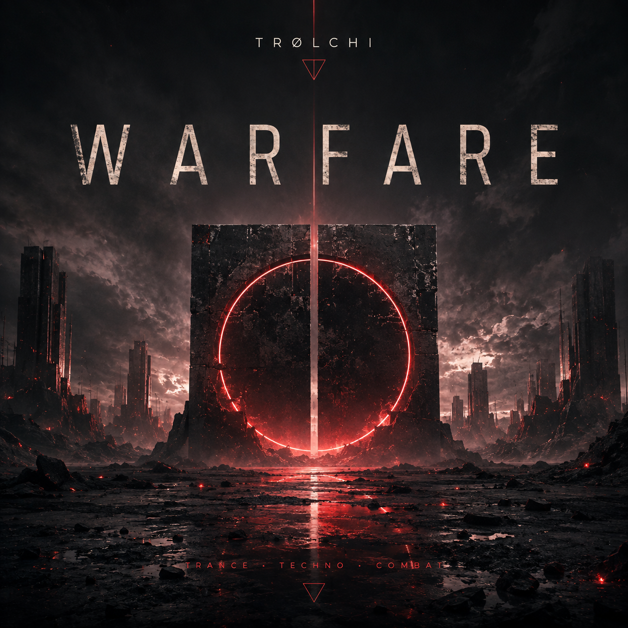 TRØLCHI — Warfare single artwork